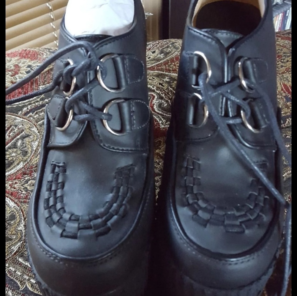 Current Mood platform heeled loafers